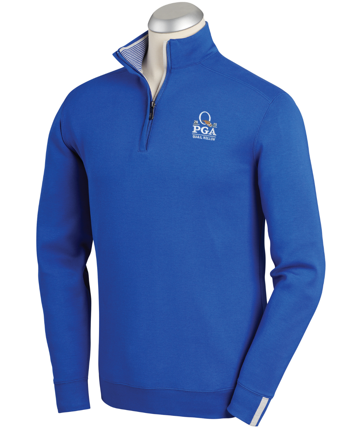 2025 PGA Championship Men's Signature Leaderboard Pima Cotton Quarter-Zip Pullover