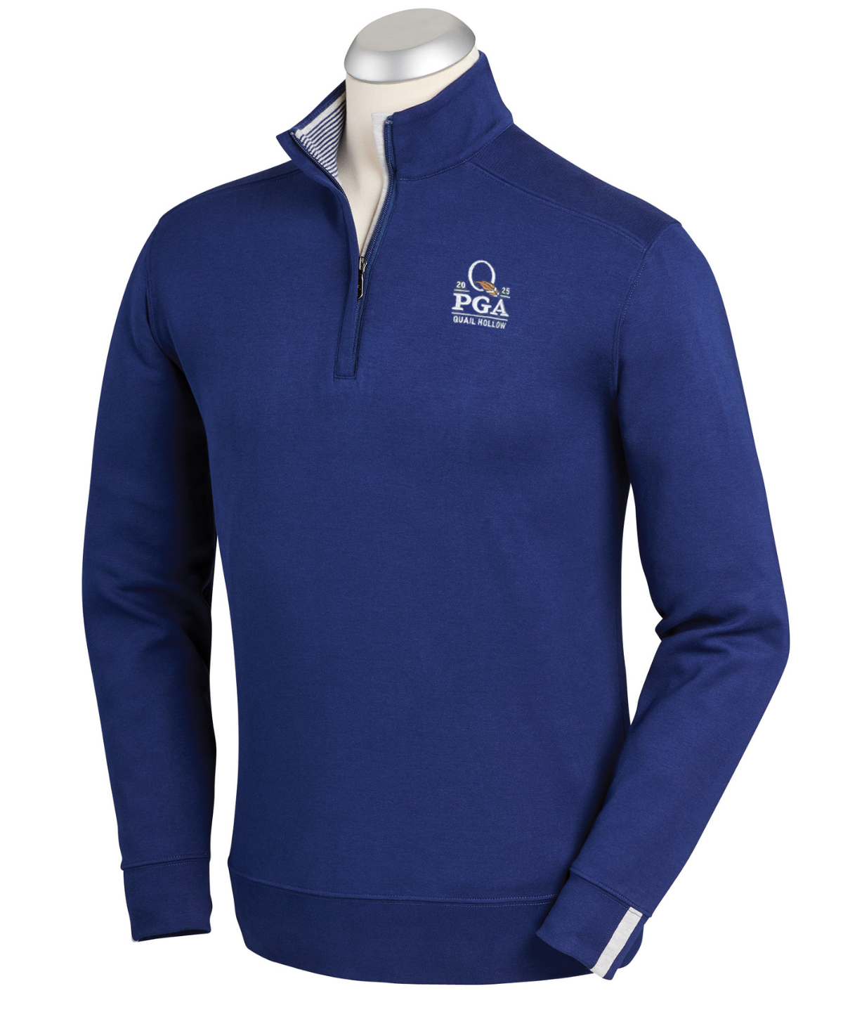 2025 PGA Championship Men&#39;s Signature Leaderboard Pima Cotton Quarter-Zip Pullover