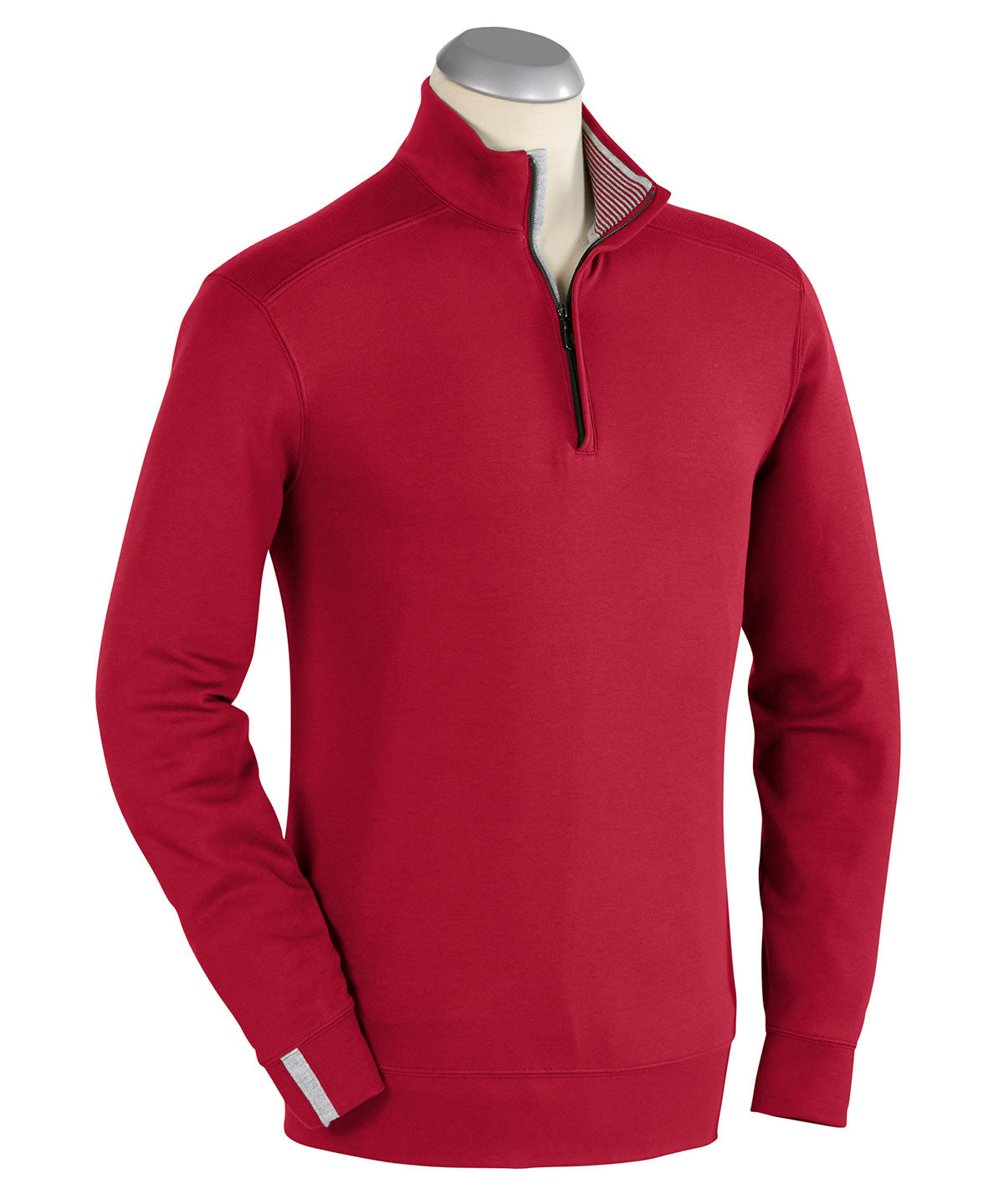 Signature Leaderboard Pima Cotton Quarter-Zip Pullover