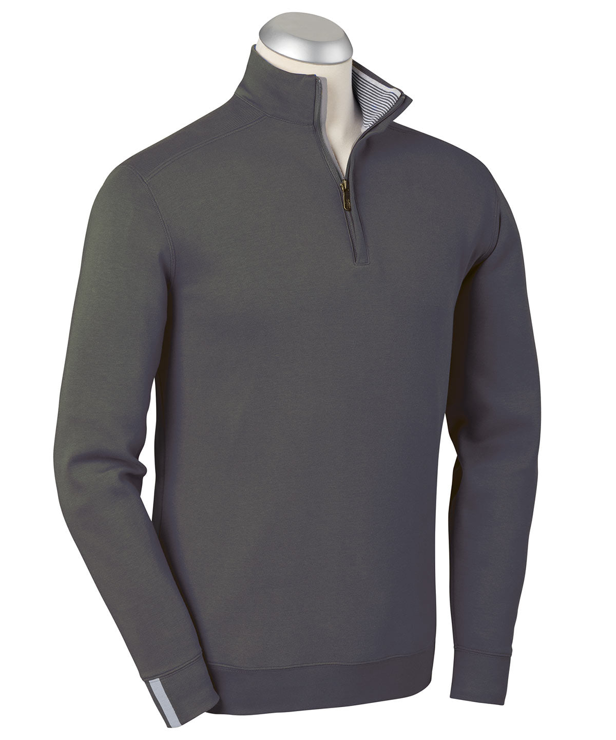Signature Leaderboard Pima Cotton Quarter-Zip Pullover