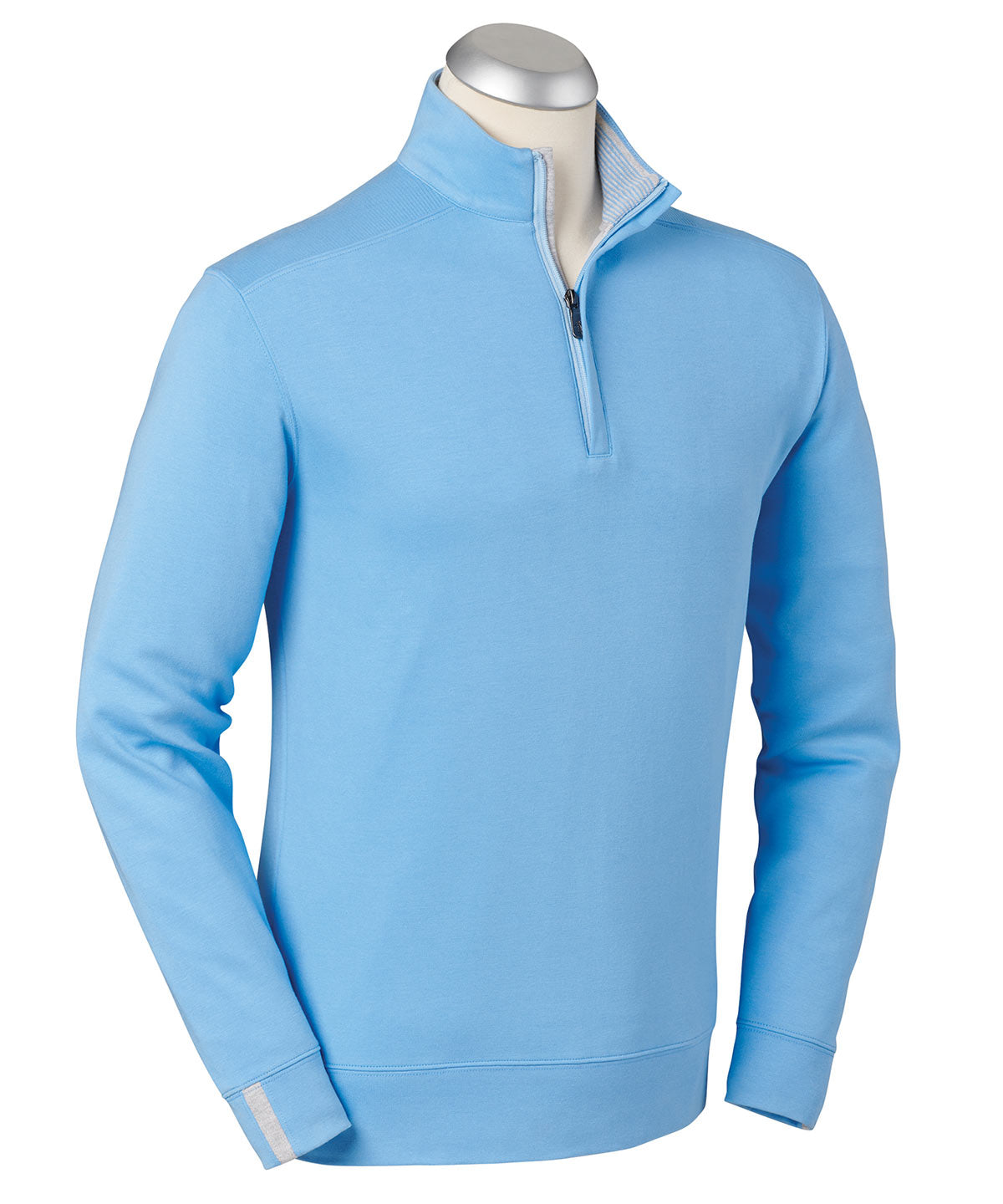 Signature Leaderboard Pima Cotton Quarter-Zip Pullover