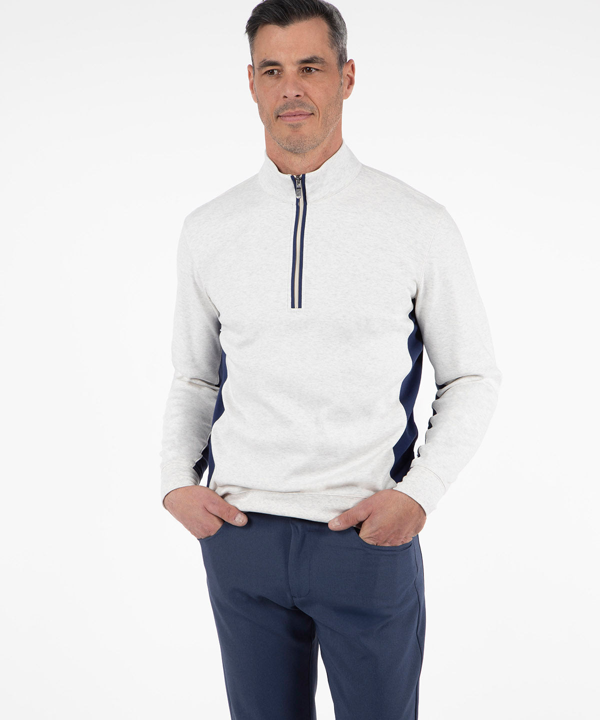 Signature St Andrews Leaderboard Pima Cotton Quarter-Zip Pullover