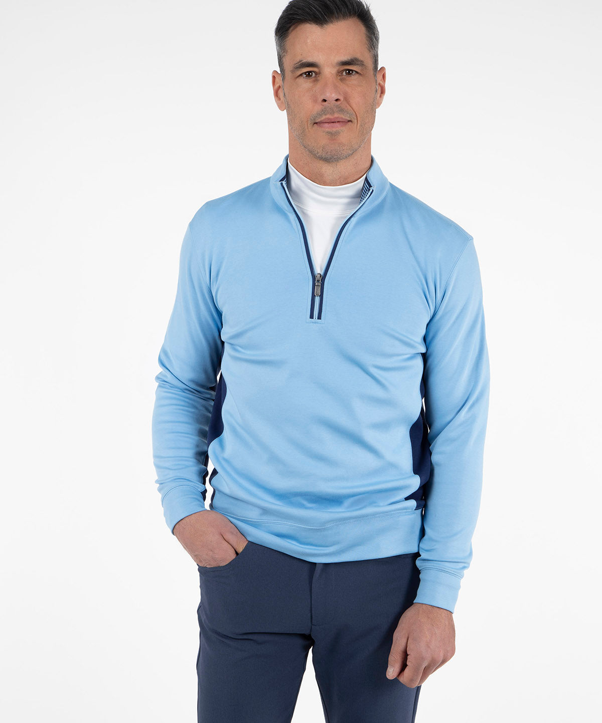 Signature St Andrews Leaderboard Pima Cotton Quarter-Zip Pullover