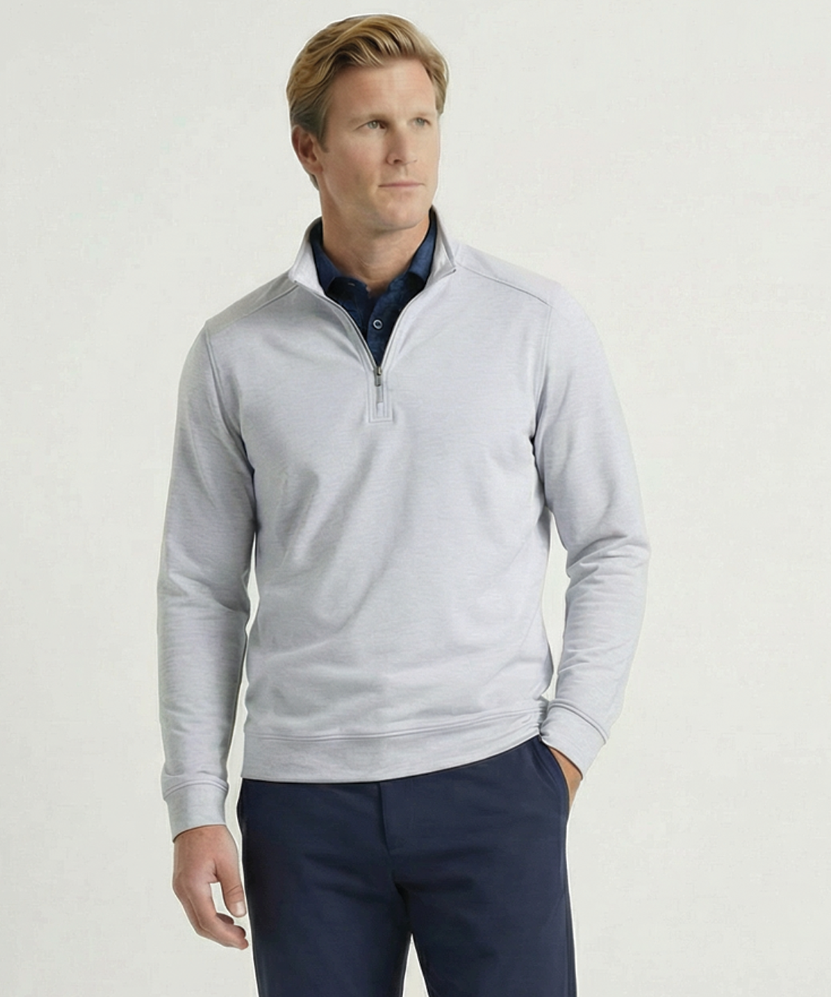 Performance Clubhouse Quarter-Zip Long-Sleeve Pullover