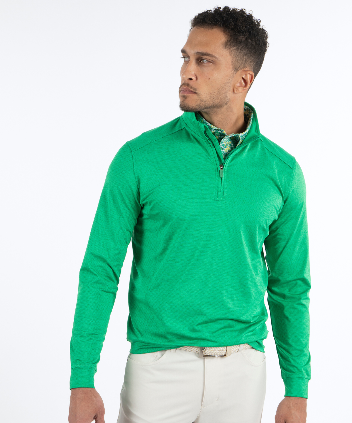 Performance Clubhouse Quarter-Zip Long-Sleeve Pullover