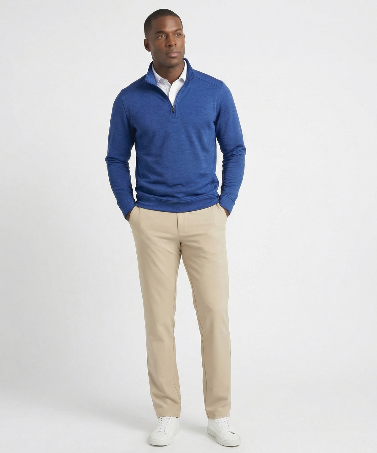 Performance Clubhouse Quarter-Zip Long-Sleeve Pullover