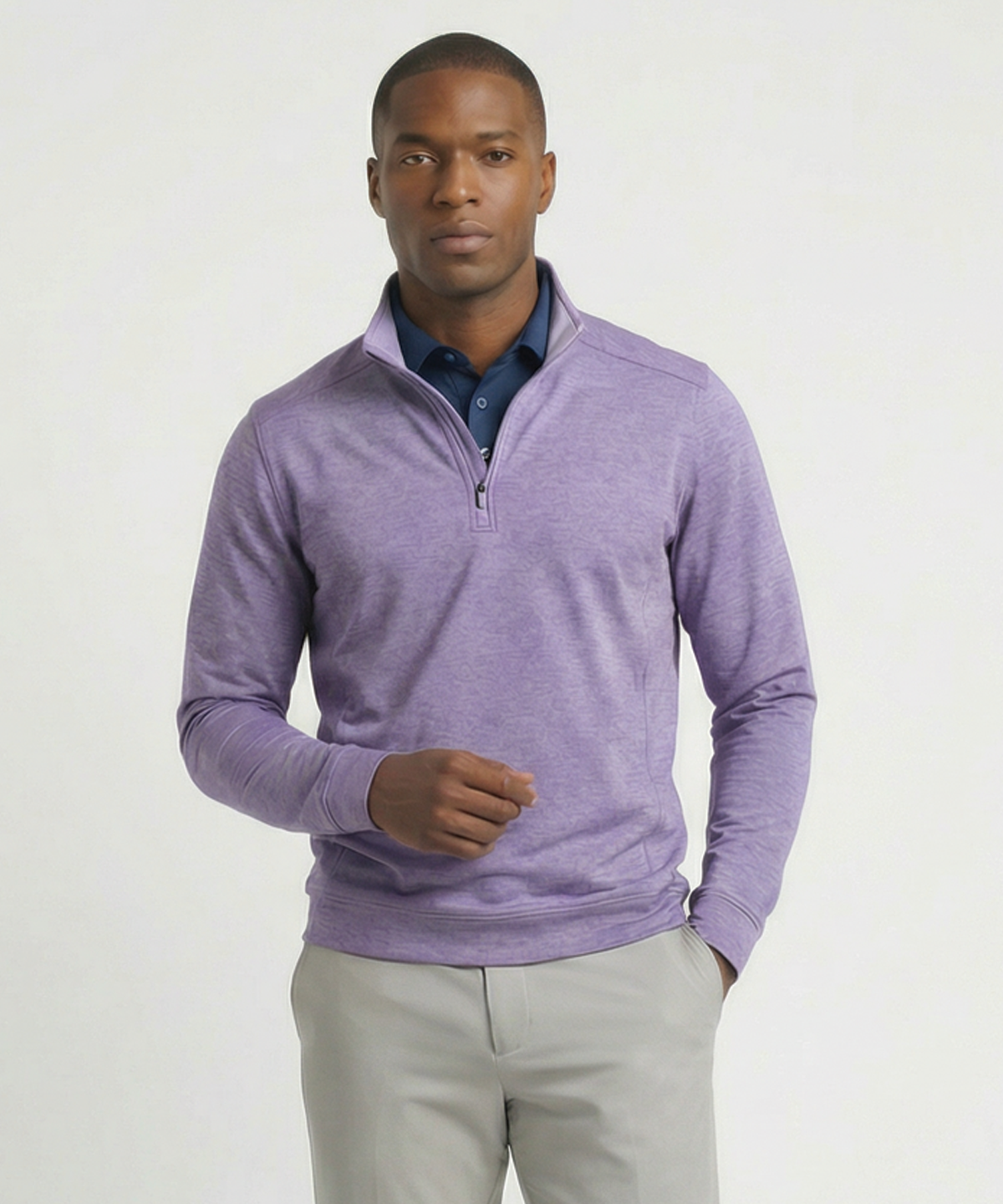 Performance Clubhouse Quarter-Zip Long-Sleeve Pullover