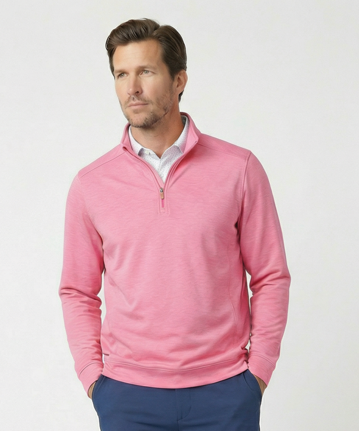 Performance Clubhouse Quarter-Zip Long-Sleeve Pullover