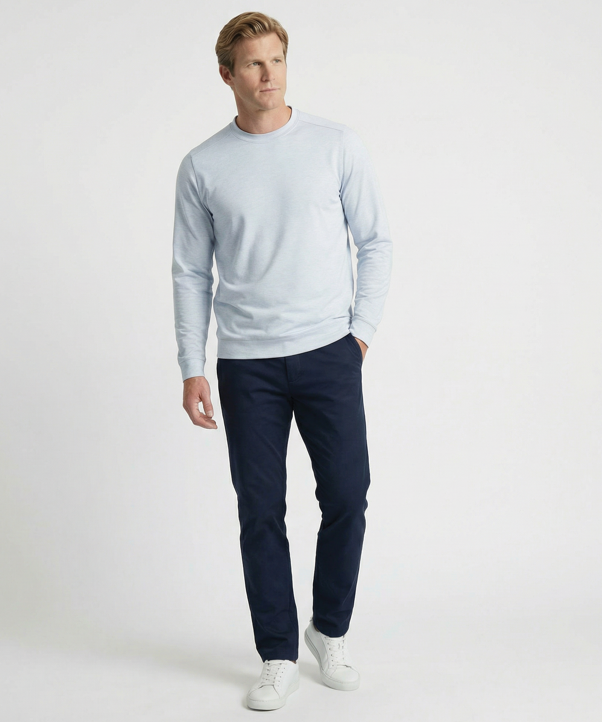 Performance Clubhouse Crew Neck Pullover