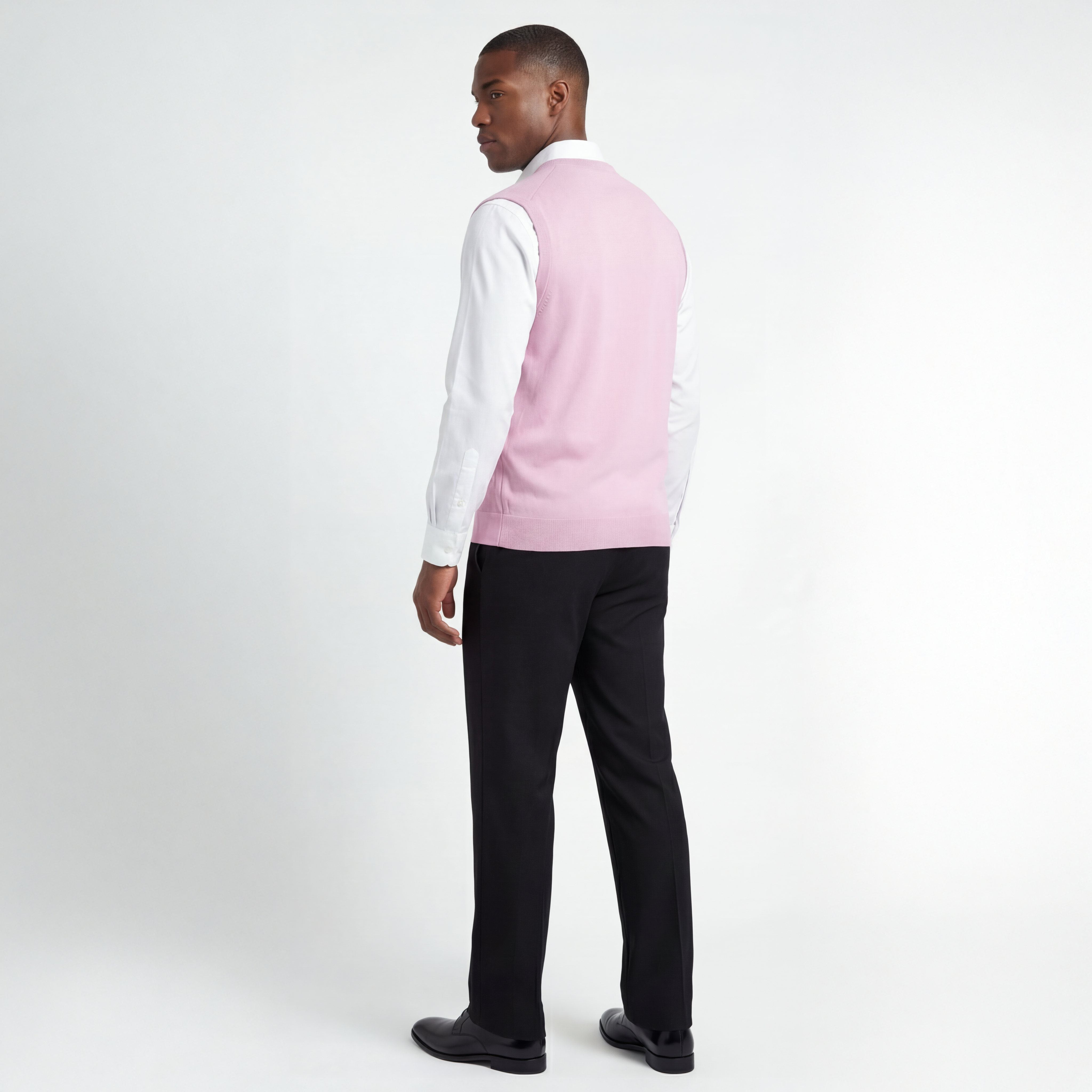 Signature Merino Argyle V-Neck Vest