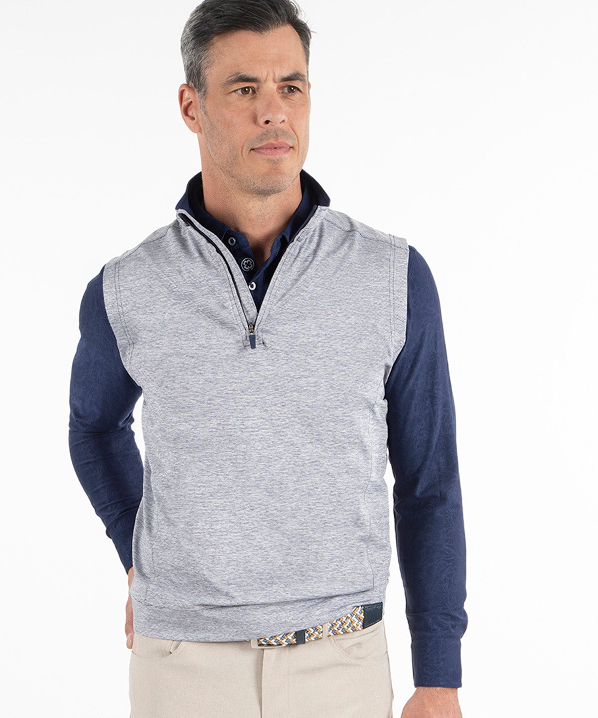 Performance Clubhouse Quarter-Zip Vest