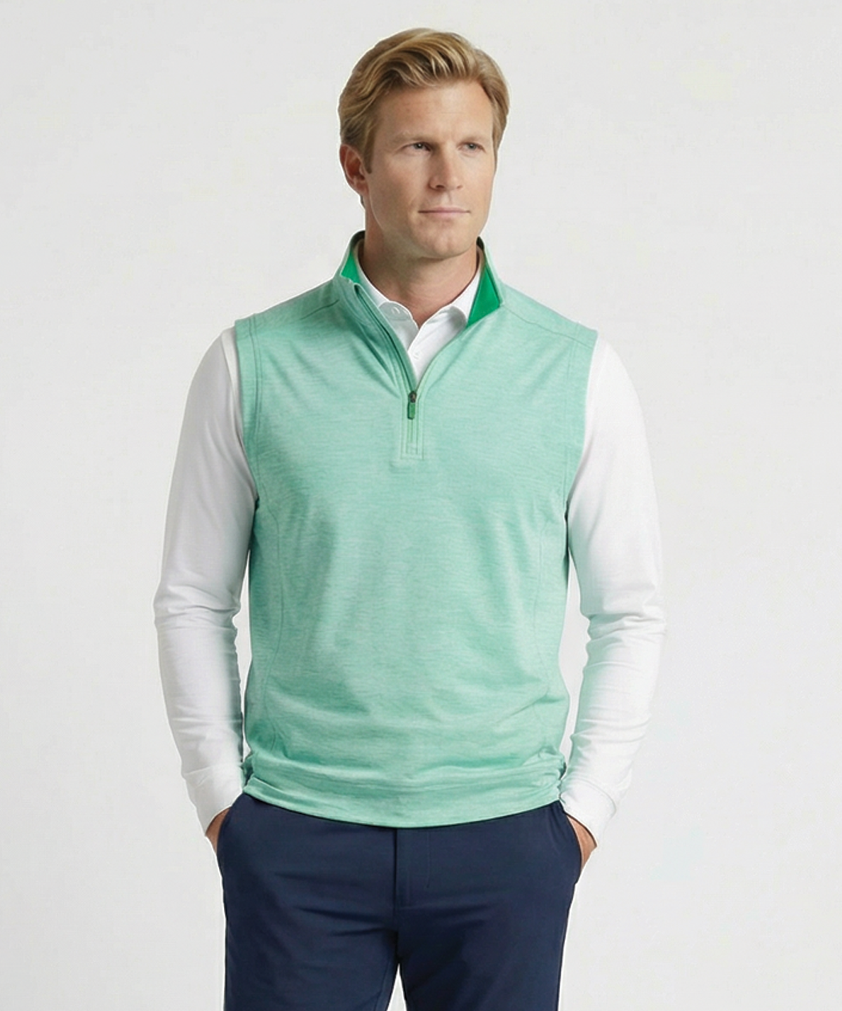 Performance Clubhouse Quarter-Zip Vest