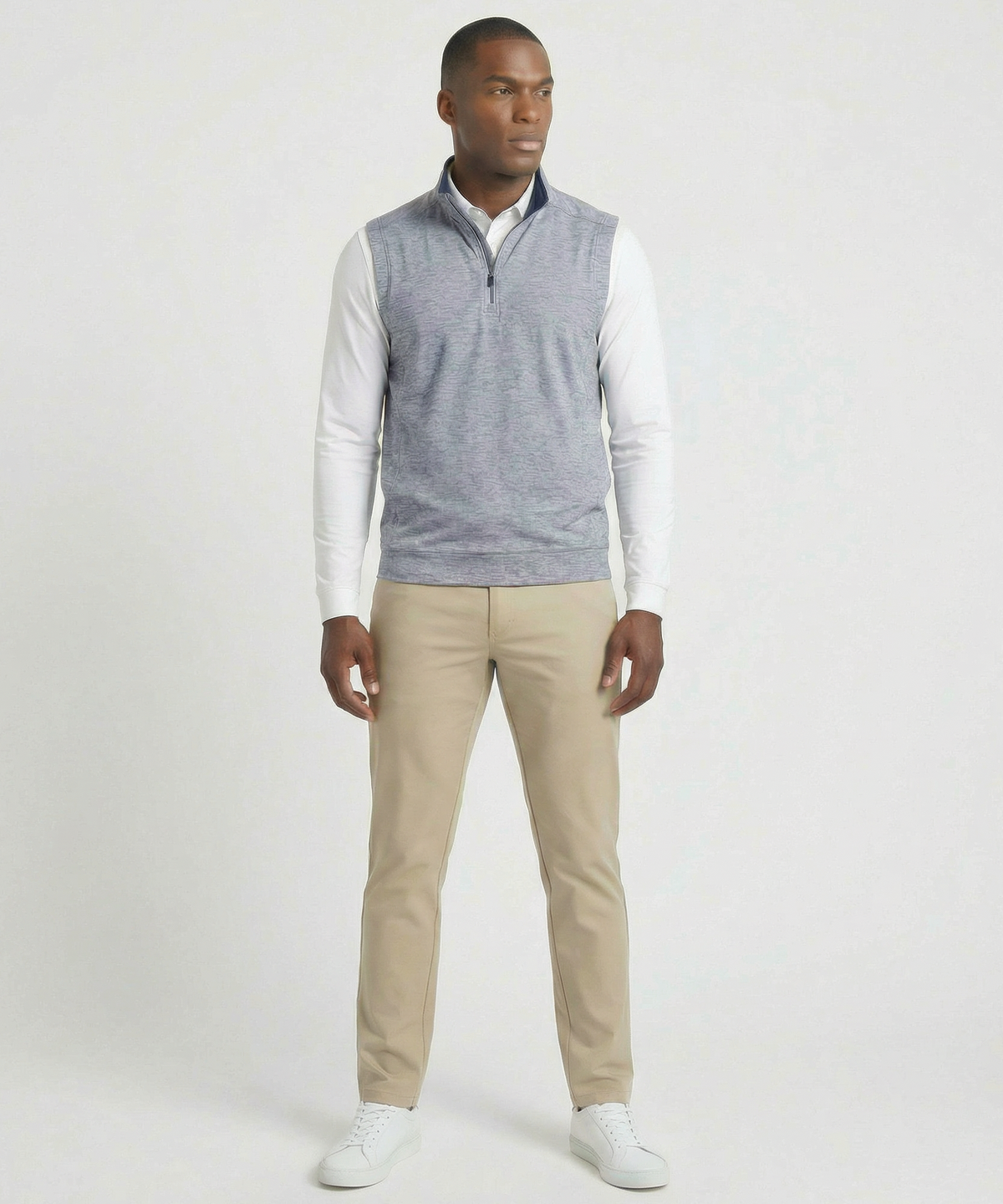 Performance Clubhouse Quarter-Zip Vest