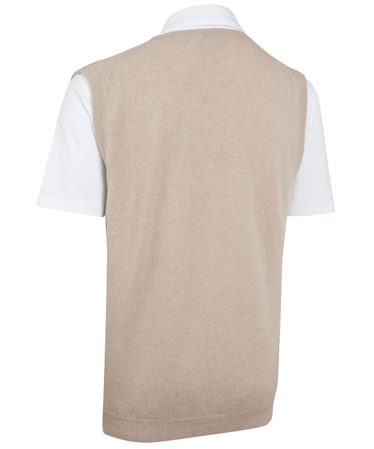 Heritage 100% Italian Cashmere Sweater Button Vest