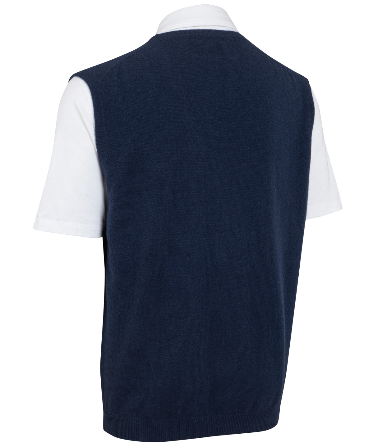 Heritage 100% Italian Cashmere Sweater Button Vest