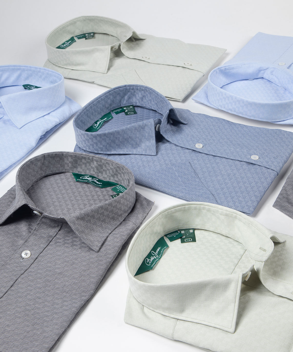 Signature Lexington Basketweave Print Wrinkle Resistant Short Sleeve Sport Shirt