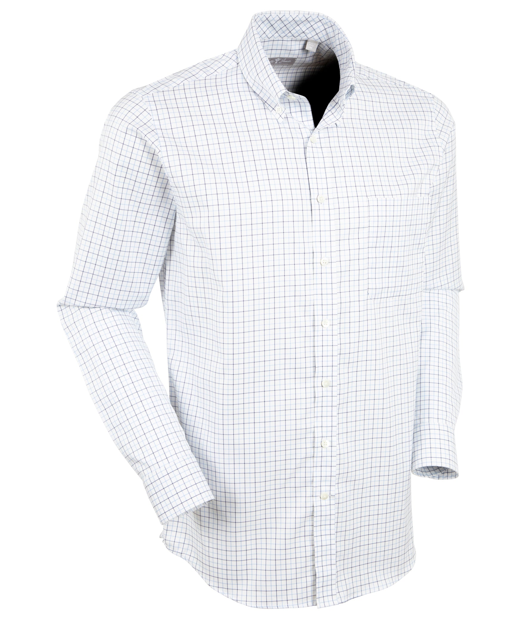 Heritage Twill Check Long Sleeve Sport Shirt