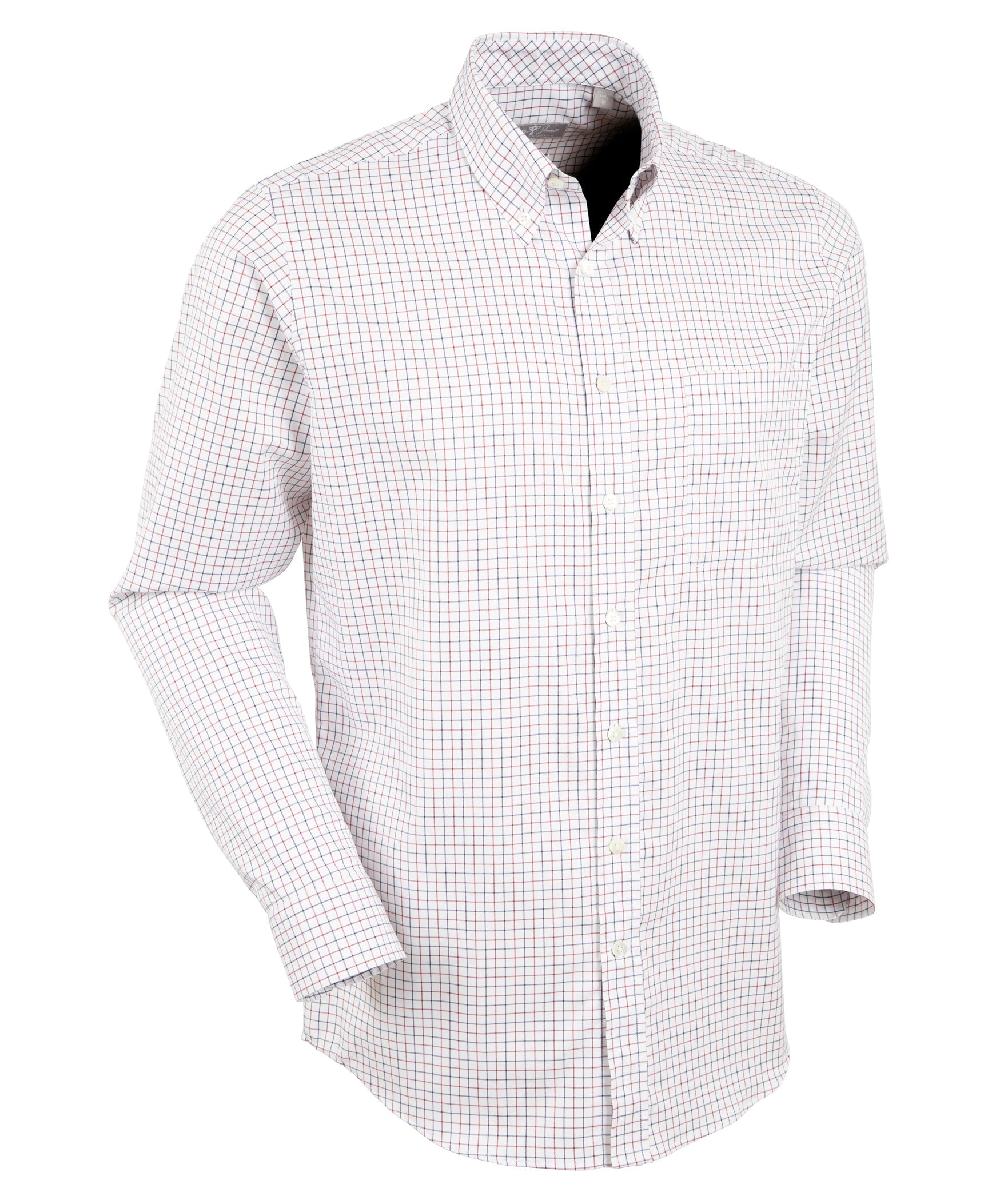 Heritage Twill Check Long Sleeve Sport Shirt