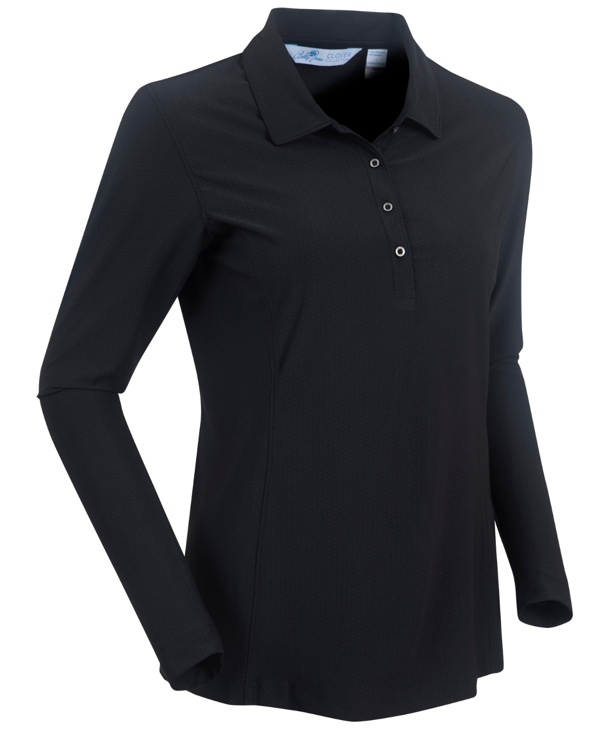Women&#39;s Balata Print Long-Sleeve Polo