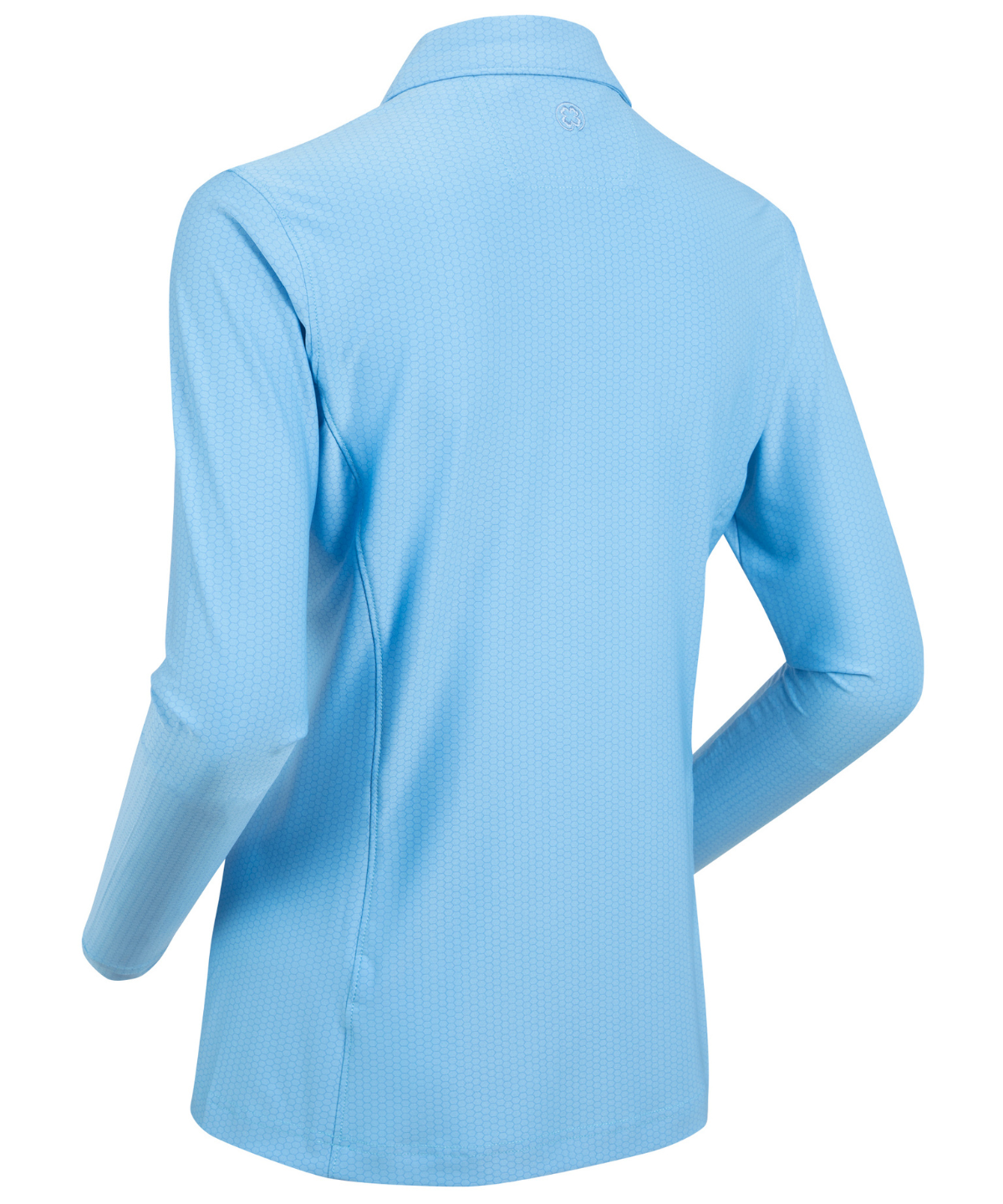 Women's Balata Print Long-Sleeve Polo