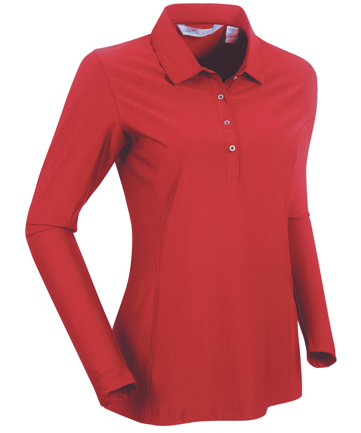 Women&#39;s Balata Print Long-Sleeve Polo