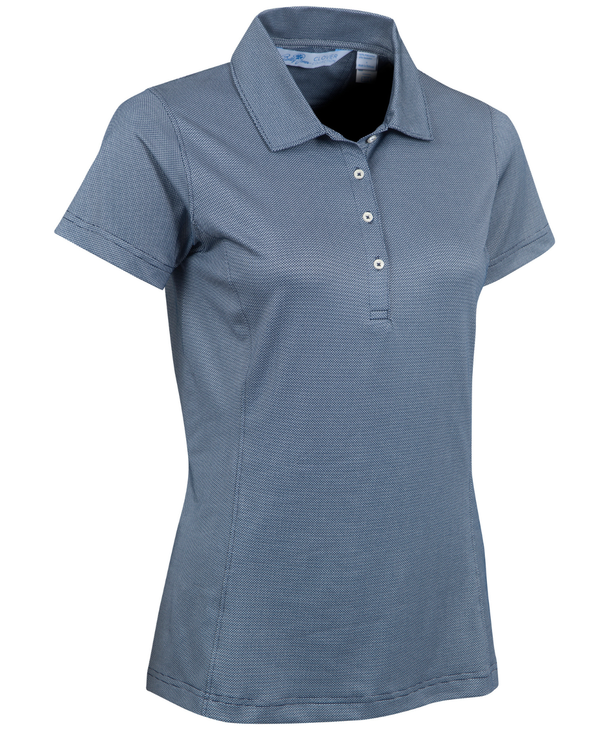 Women's Jacquard Dash Short-Sleeve Polo