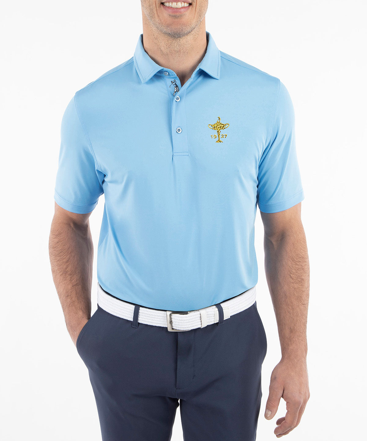 1927 Ryder Cup Performance Jersey Solid Polo Shirt