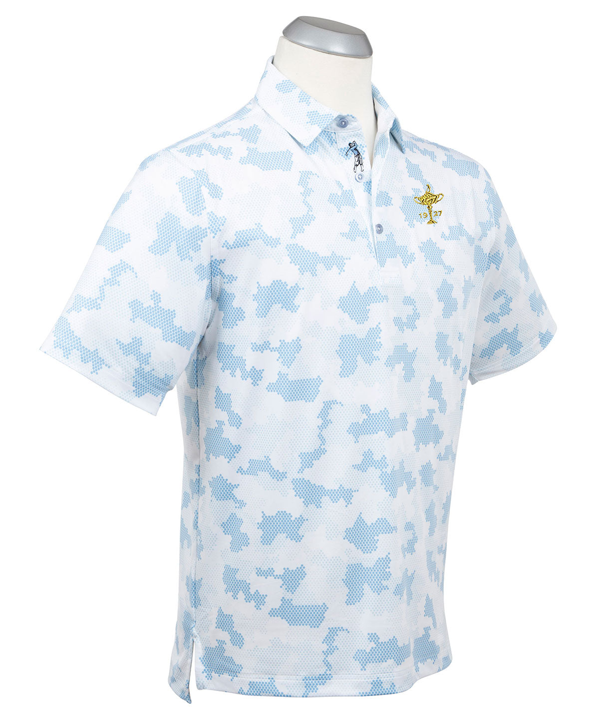 1927 Ryder Cup Performance Jersey Armed Forces Camo Print Polo