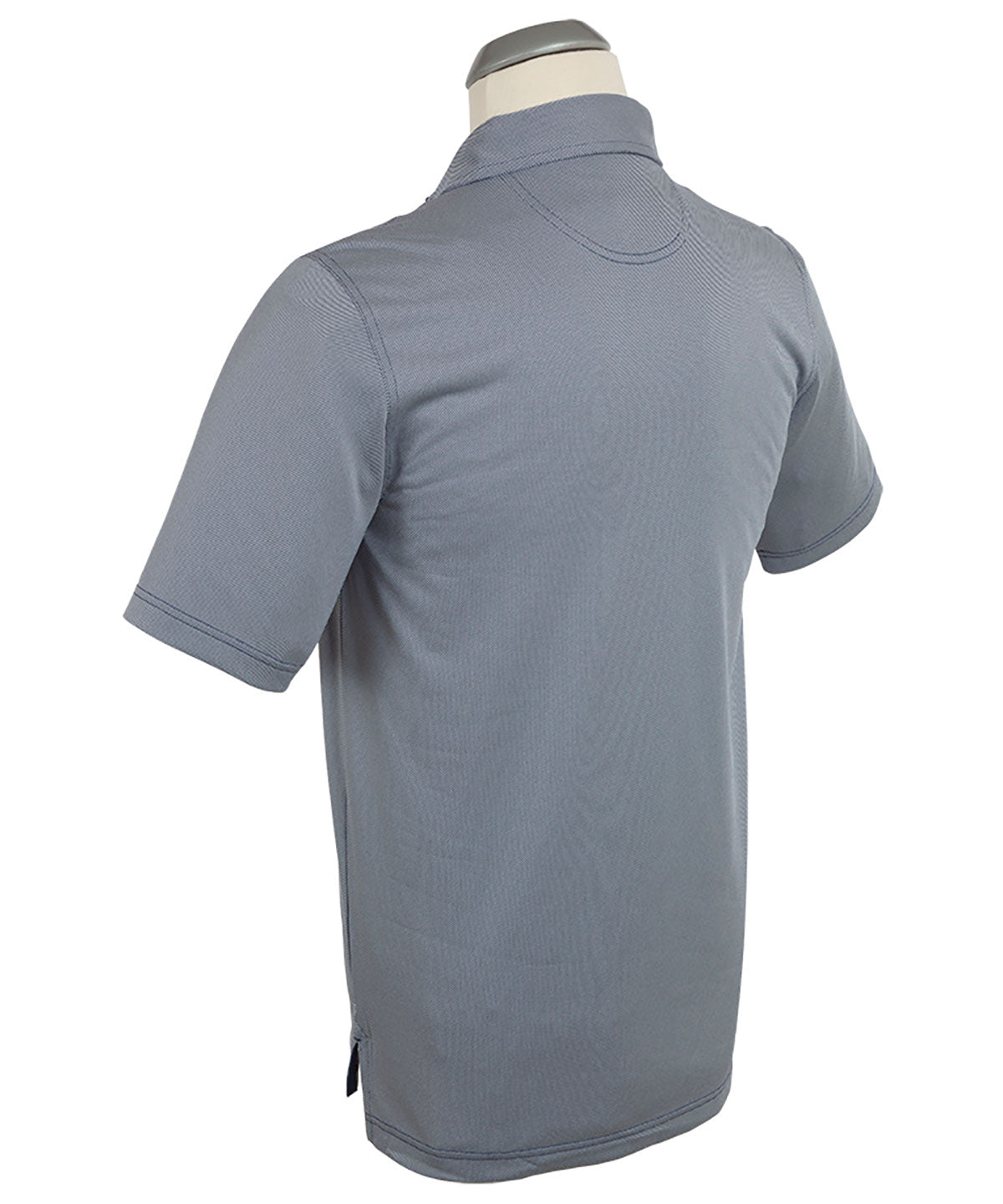 Performance Twill Jacquard Short Sleeve Polo Shirt