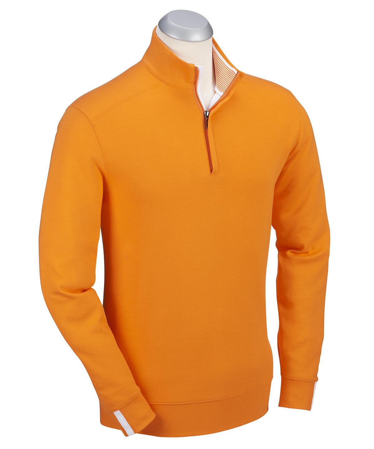 Signature Leaderboard Pima Cotton Quarter-Zip Pullover