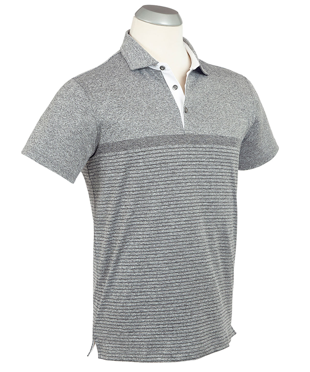 Performance Zuma Jacquard Stripe Polo