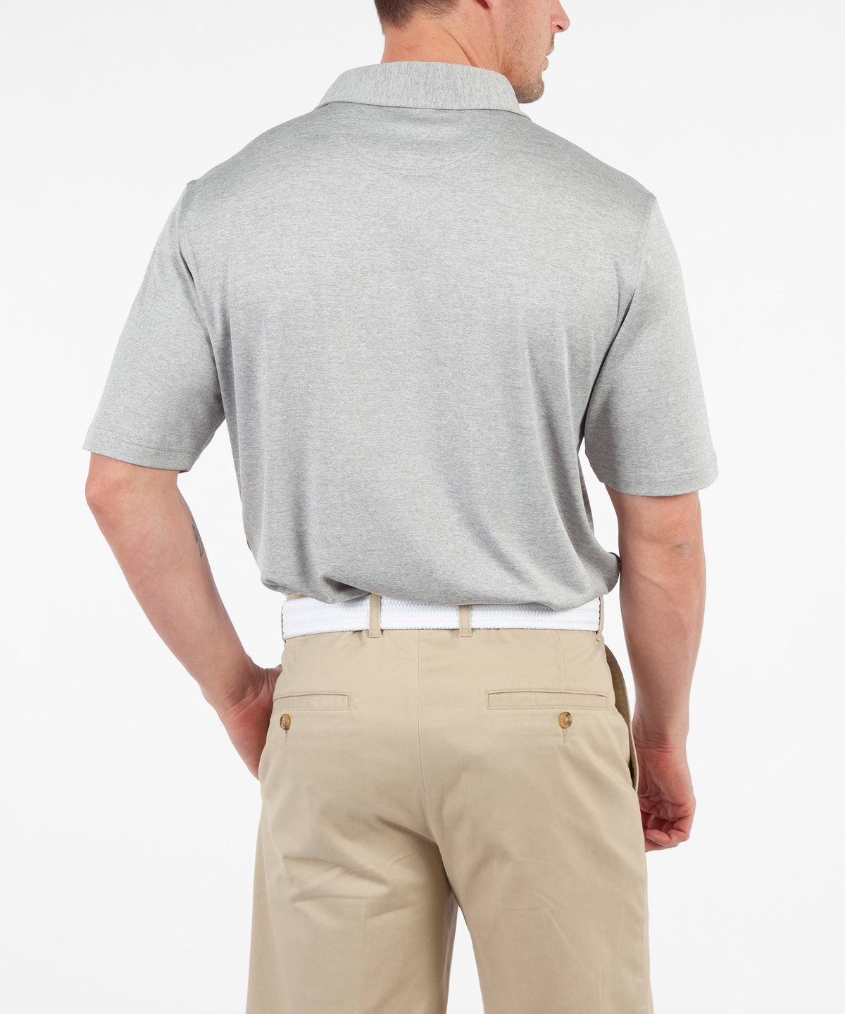 Performance Zuma Jacquard Stripe Polo