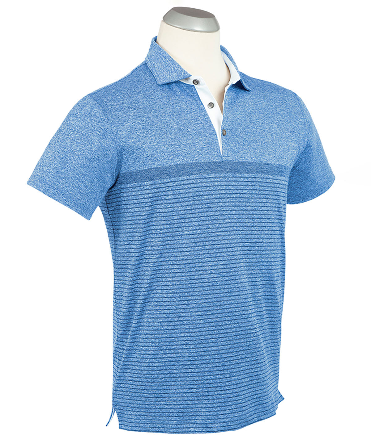Performance Zuma Jacquard Stripe Polo
