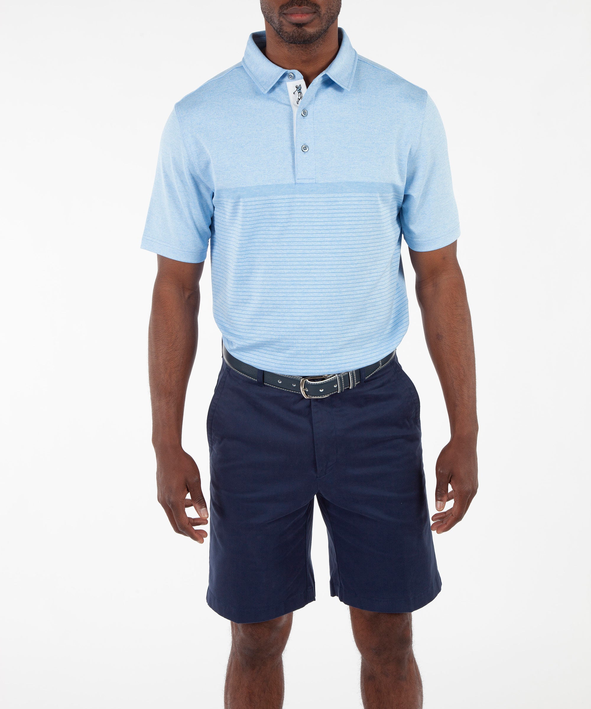 Performance Zuma Jacquard Stripe Polo