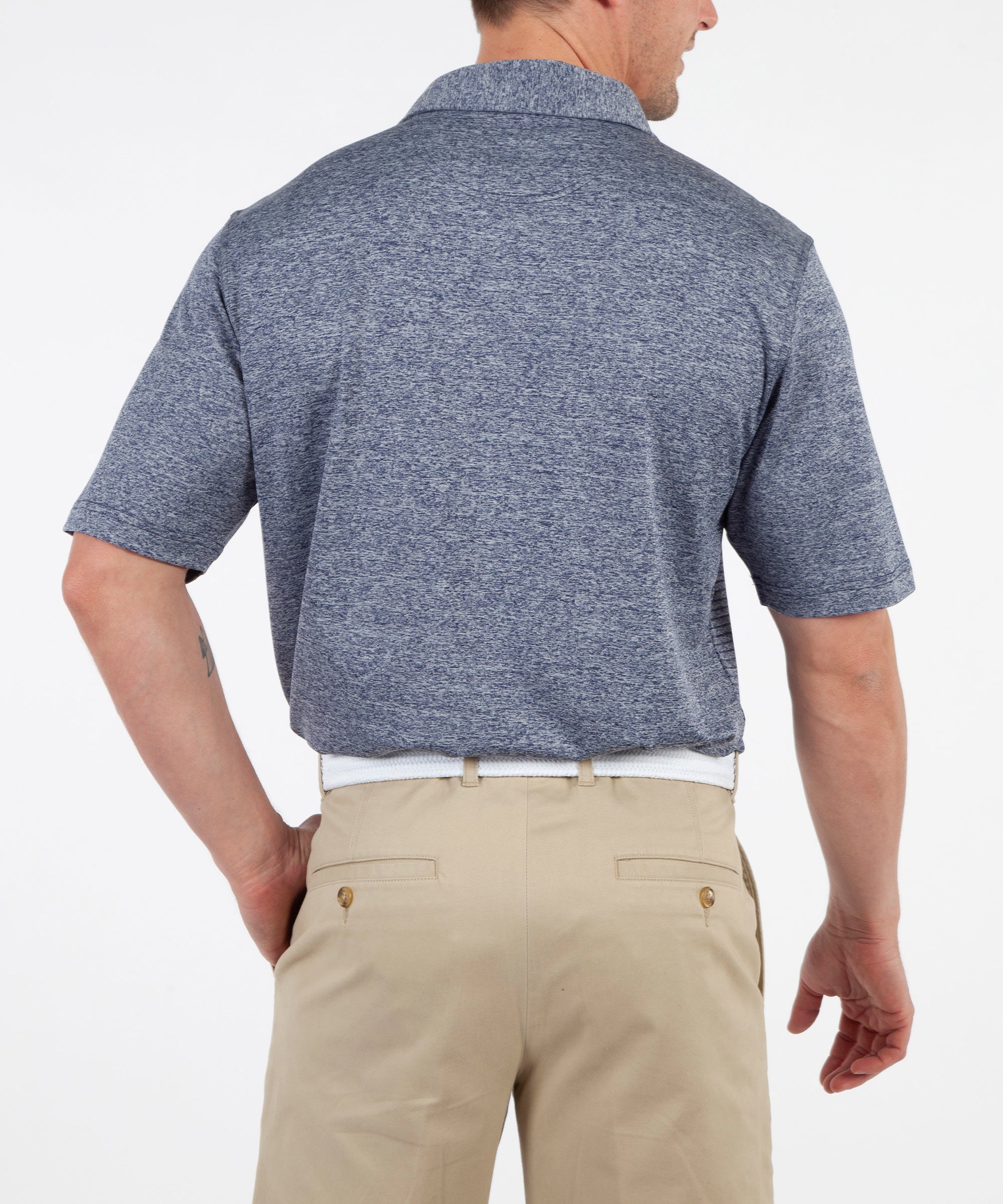 Performance Zuma Jacquard Stripe Polo