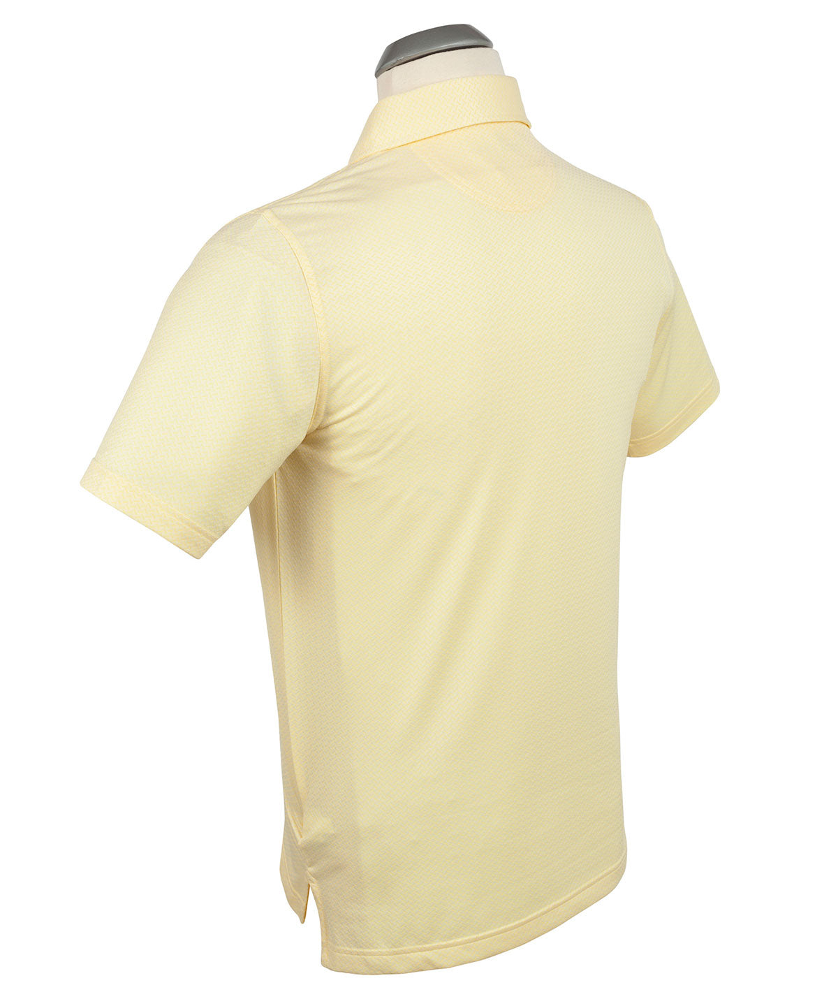 Performance Geo Jacquard Short Sleeve Polo Shirt