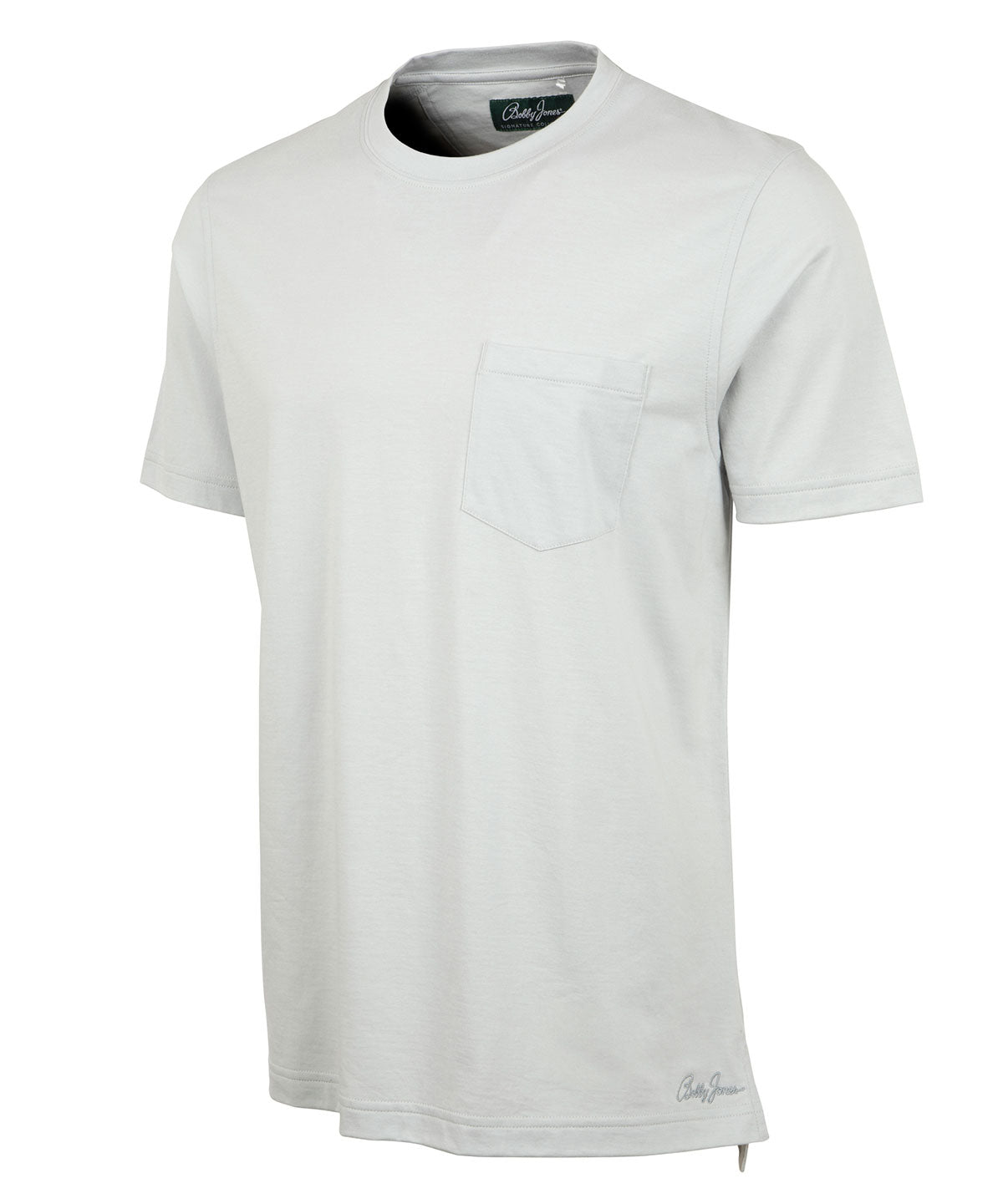 Ultra-Light Peruvian Cotton Short-Sleeve Crew Neck Tee