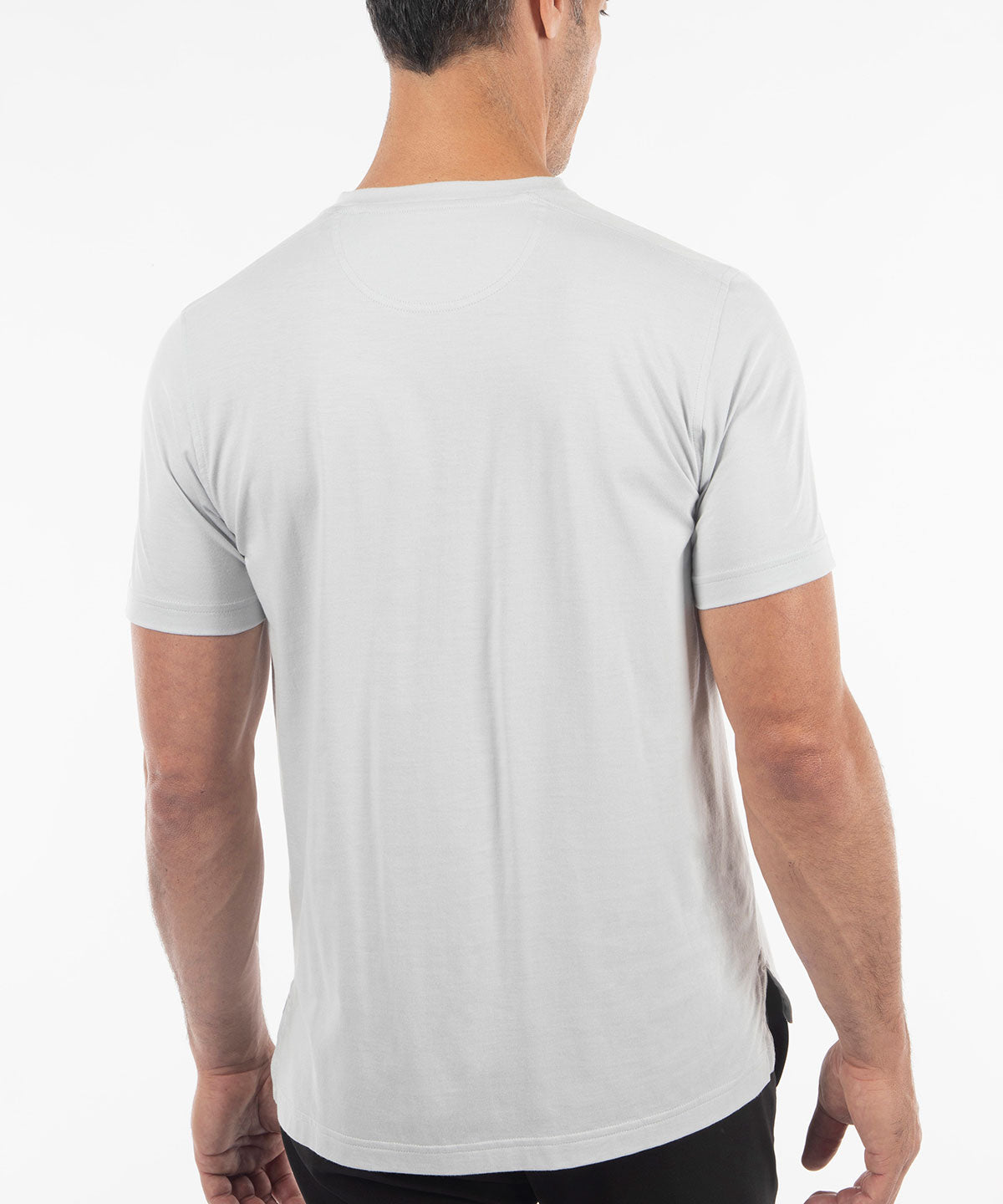 Ultra-Light Peruvian Cotton V-Neck Tee