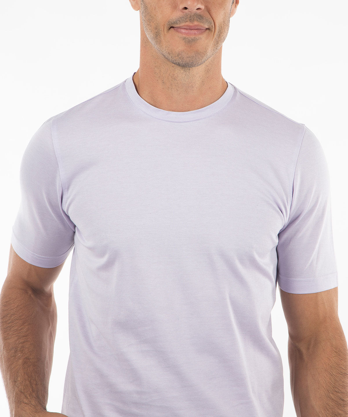 Signature Cotton Knit Short-Sleeve Cabana Tee Shirt