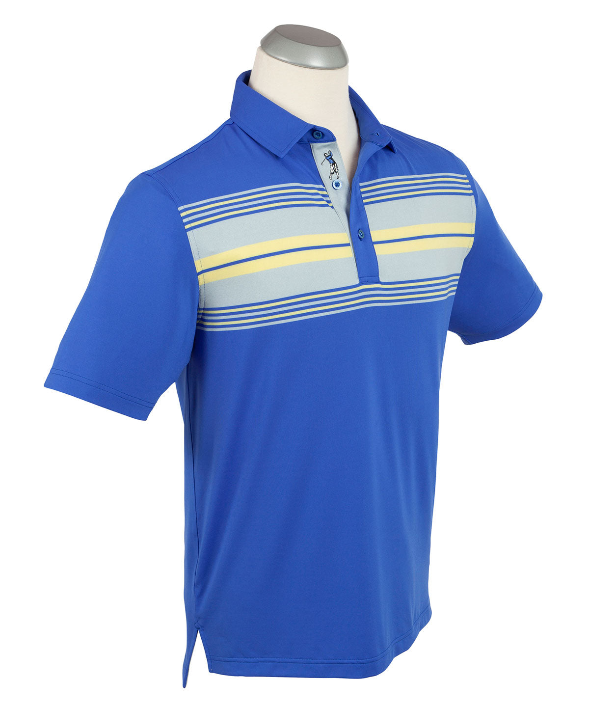 Performance Chest Stripe Polo Shirt