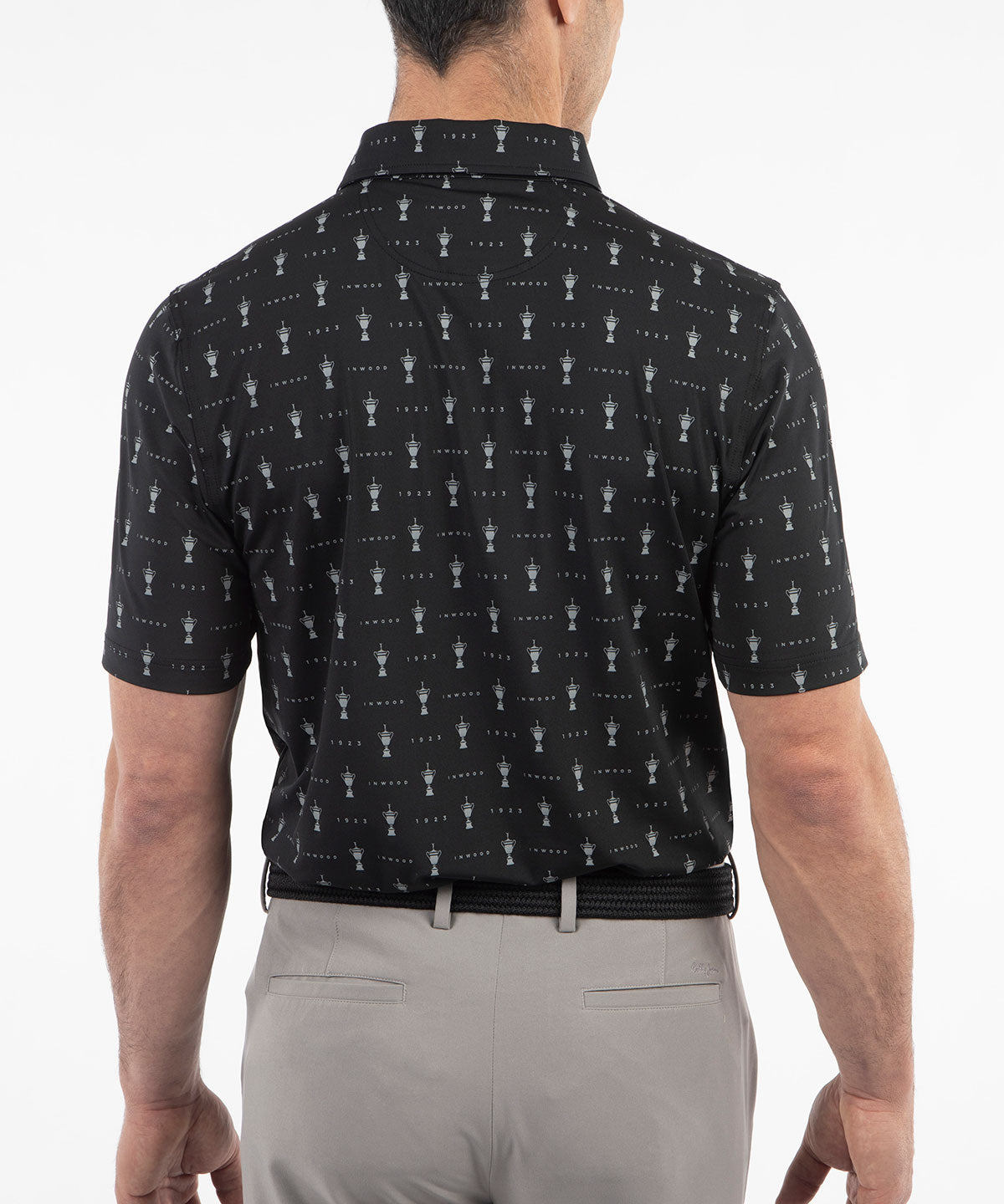 Performance Jersey 1923 Trophy Print Polo Shirt
