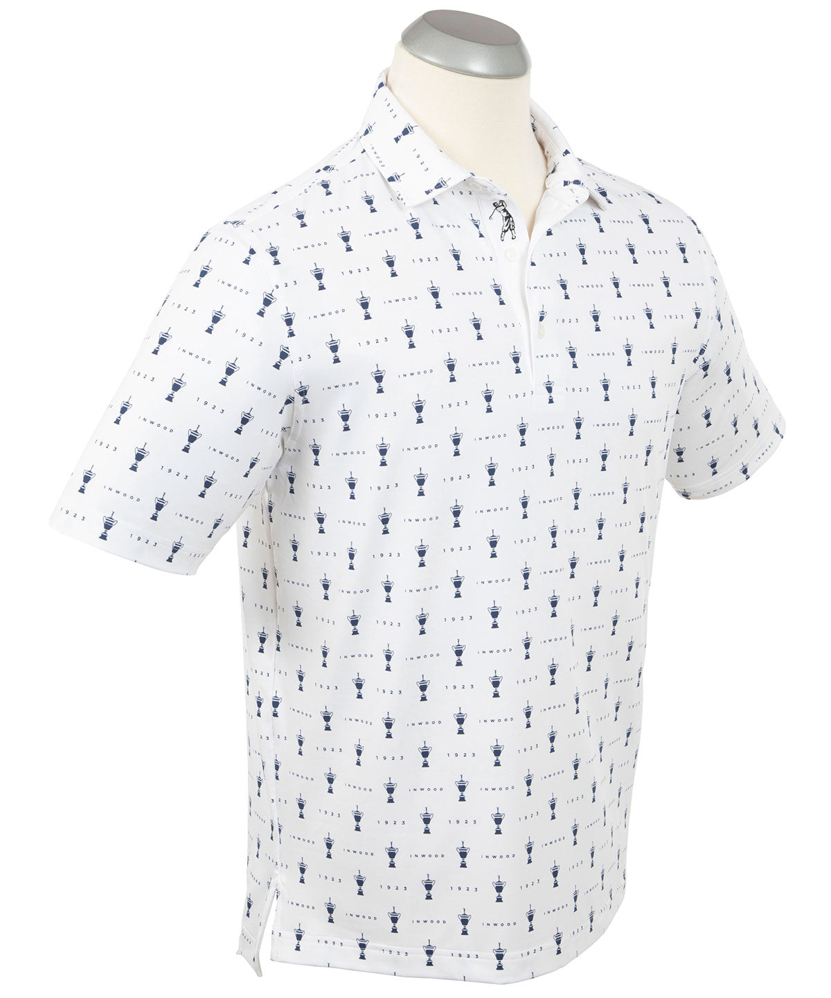 Performance Jersey 1923 Trophy Print Polo Shirt