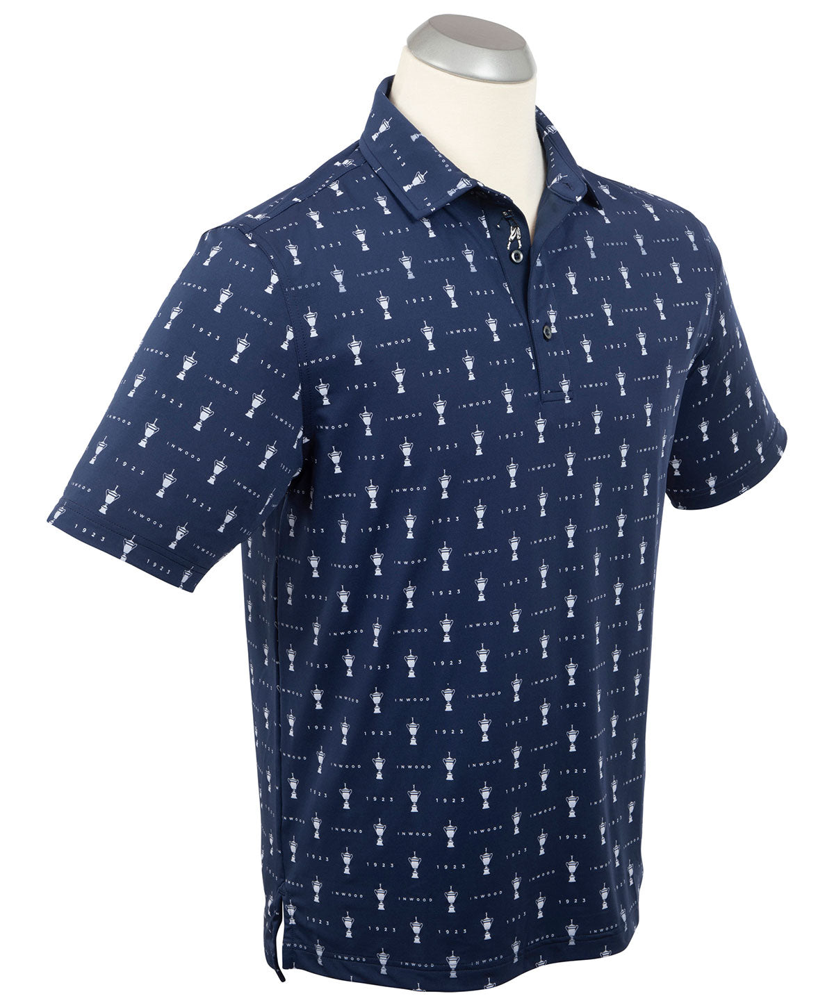 Performance Jersey 1923 Trophy Print Polo Shirt