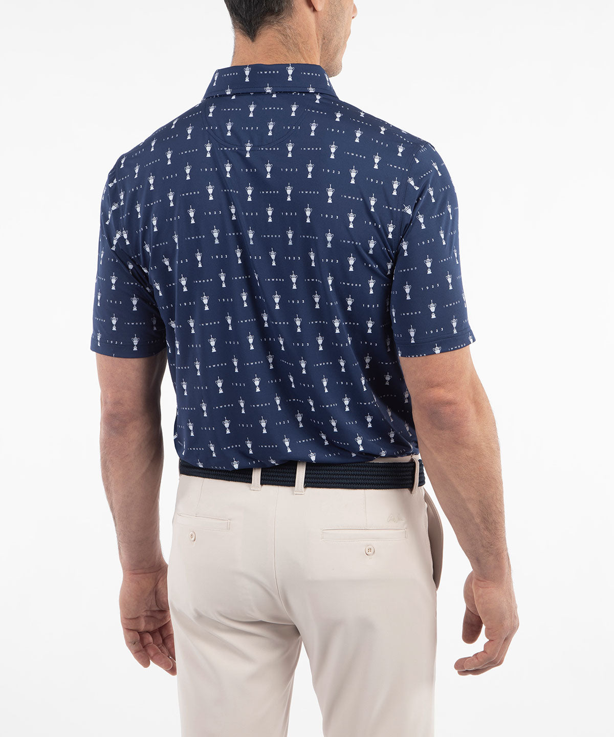 Performance Jersey 1923 Trophy Print Polo Shirt