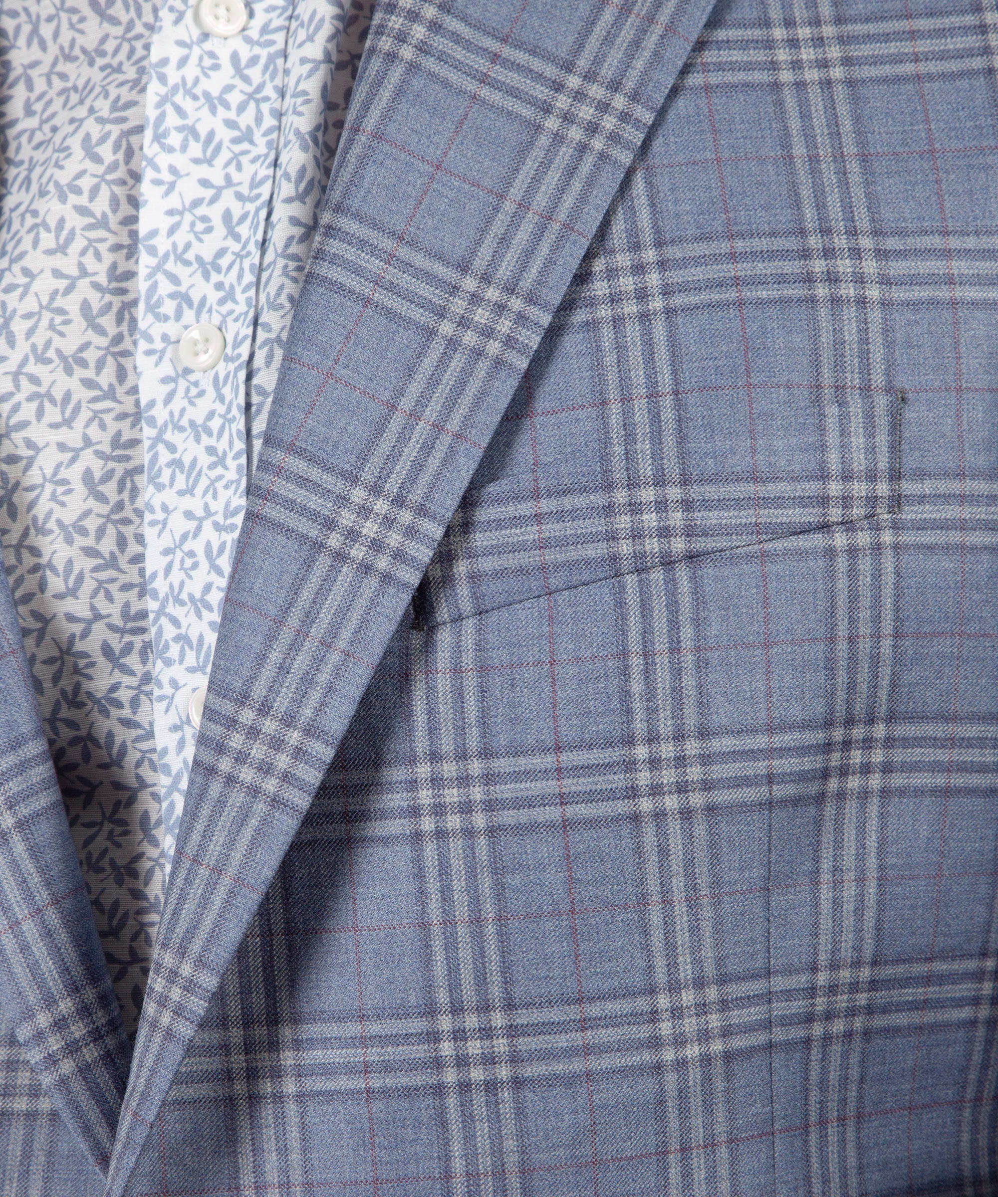 Signature Plaid 100% Superfine Wool Sport Coat