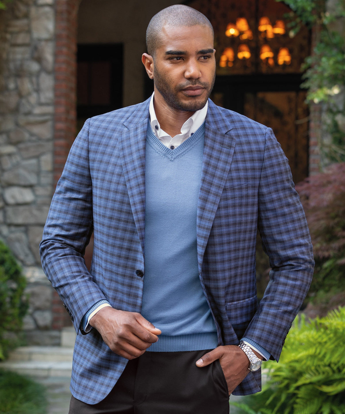 Signature Wool Check Sport Coat