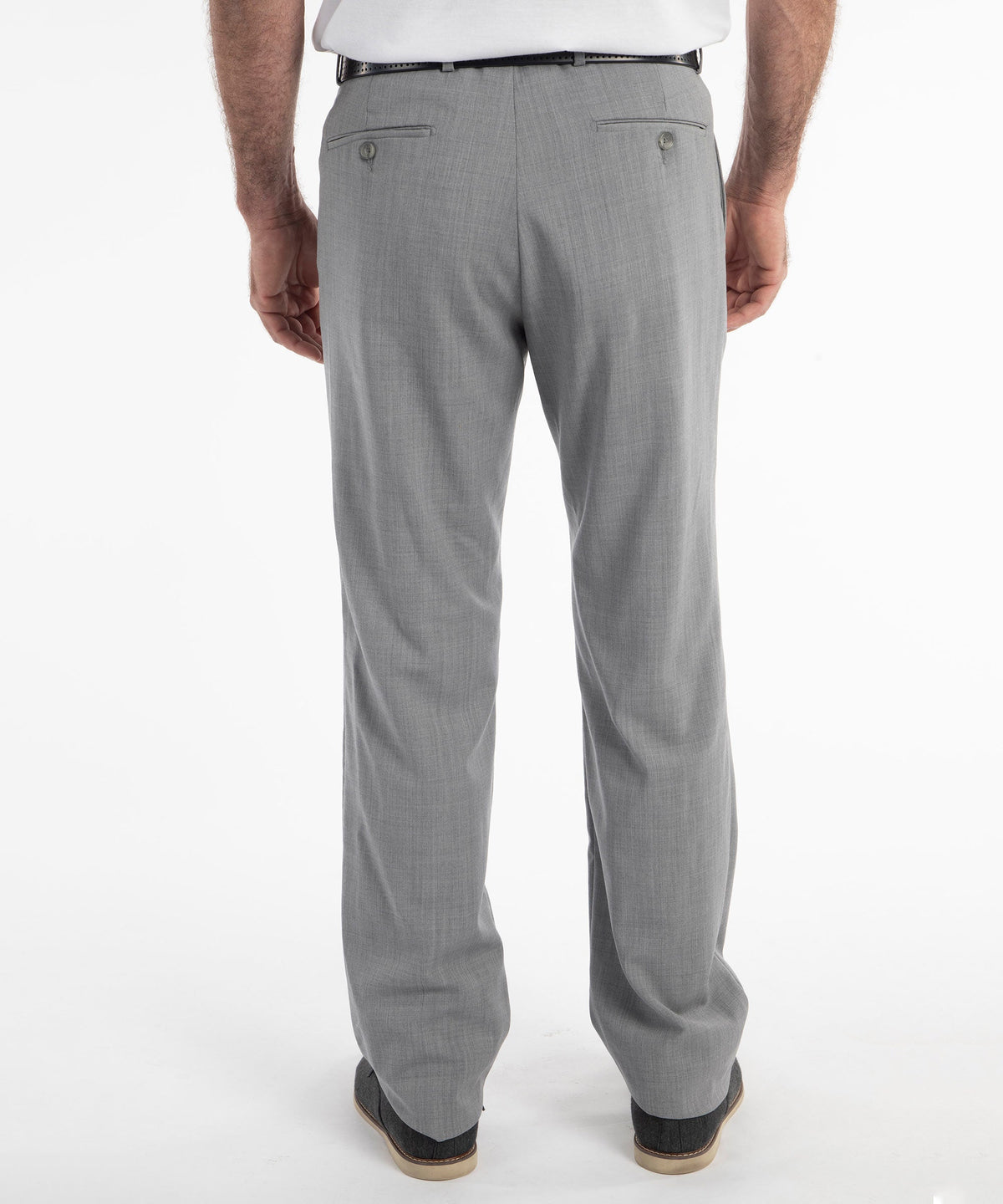 Heritage Italian Solid Wool/Cashmere Dress Pant