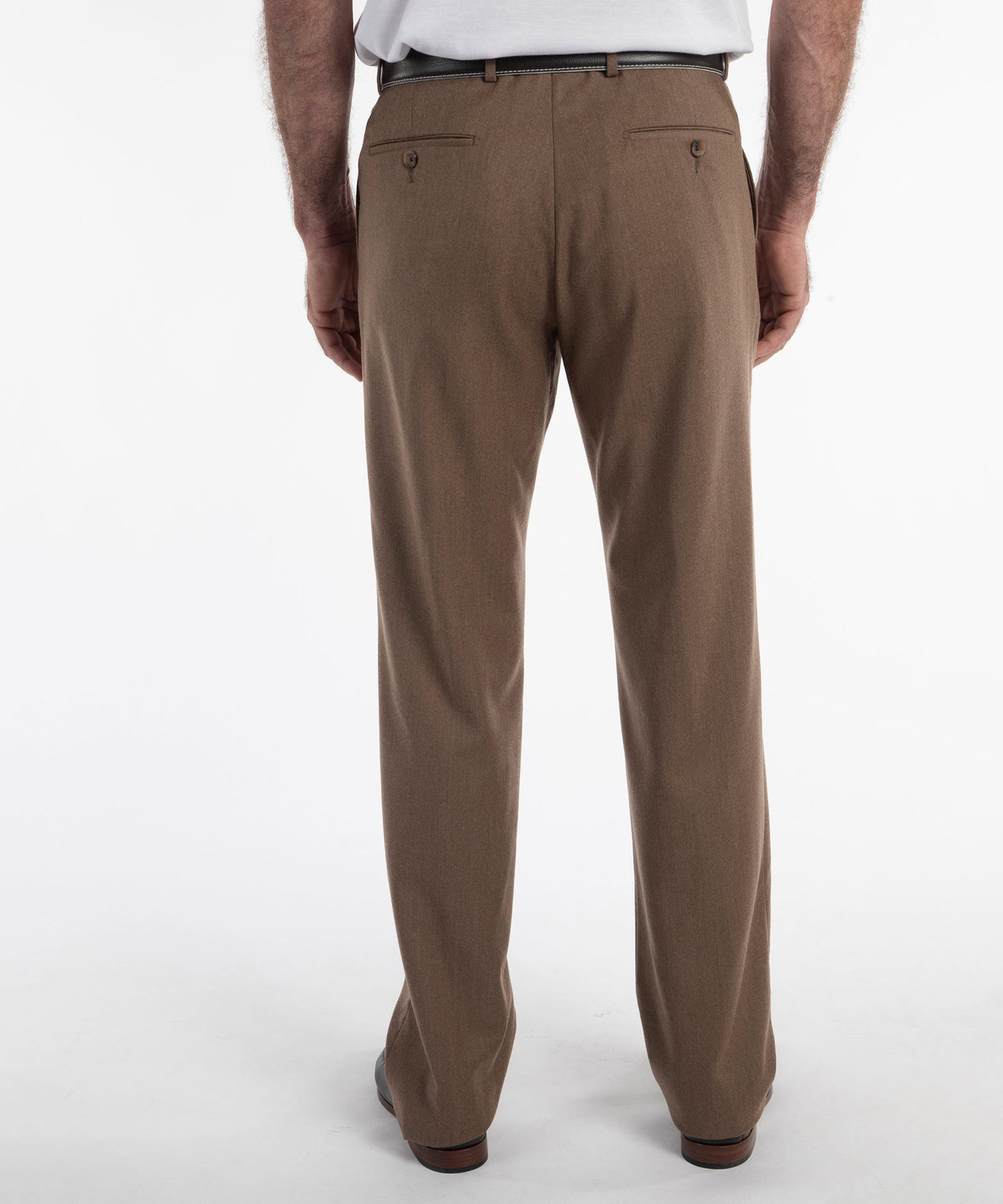 Heritage Italian Solid Wool/Cashmere Dress Pant