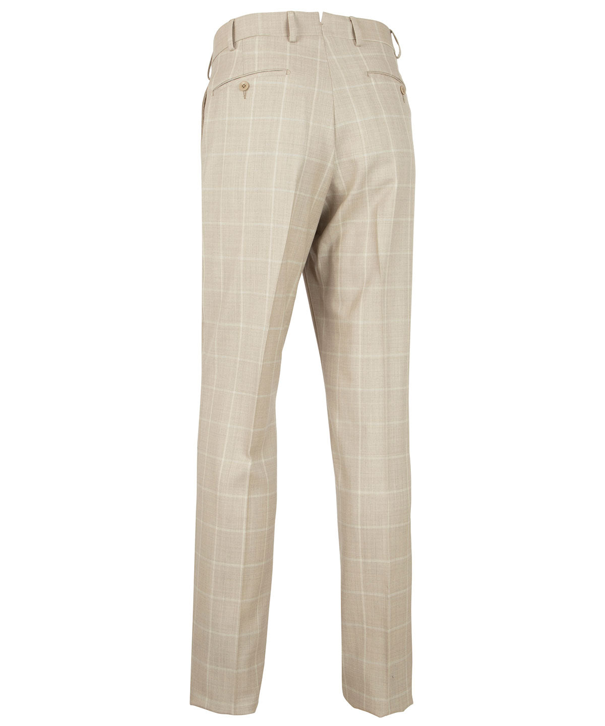 Heritage Bi-Stretch Wool Windowpane Trouser