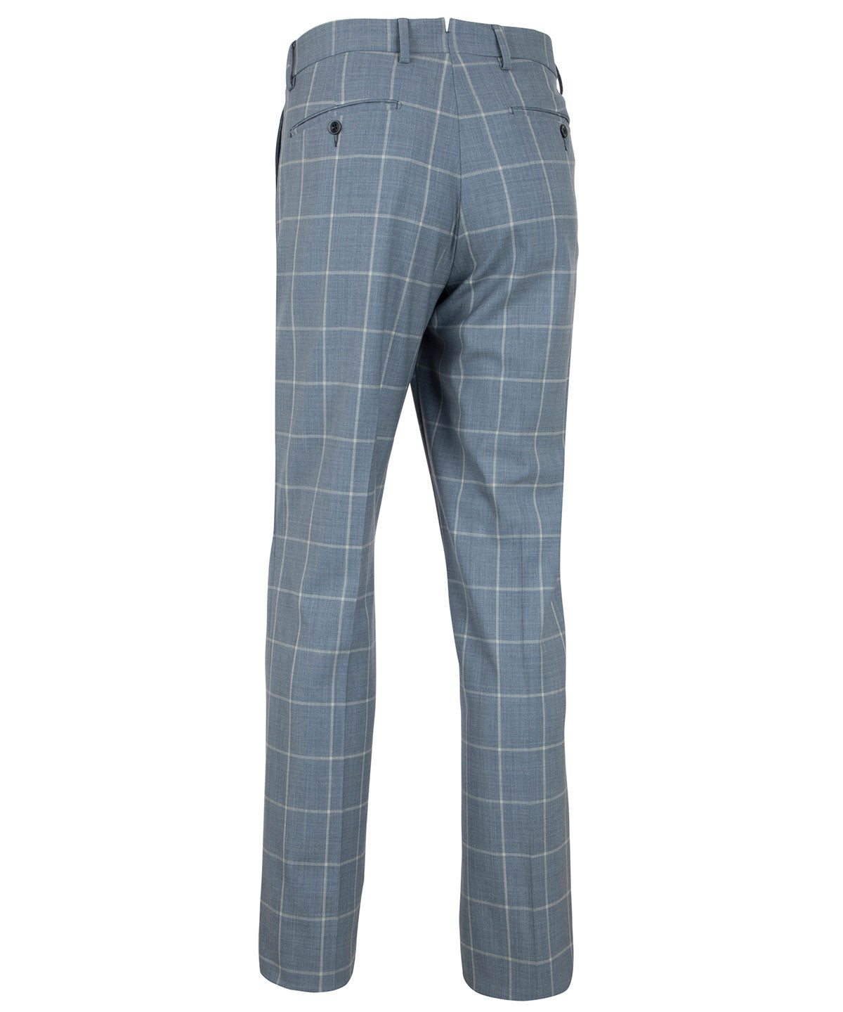 Heritage Bi-Stretch Wool Windowpane Trouser